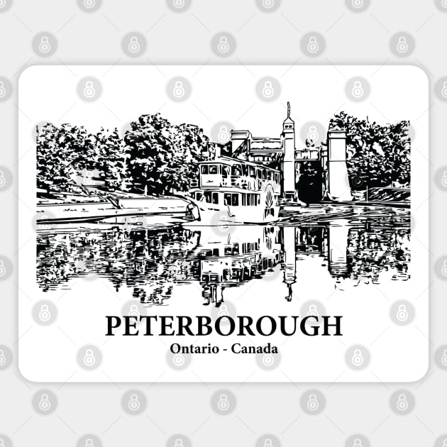 Peterborough - Ontario Magnet by Lakeric